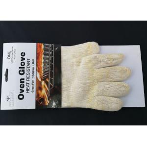 China High Temperature Heat Resistant Gloves oven proof comfortable wear for bbq 26cm Length EN407 Certified ZS7-003 supplier