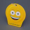 Smiley Yellow Hanging Paper Air Freshener Long Lasting Smell