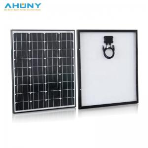 China 5BB A Grade Cell Solar Panel 50w Mono Solar Panel For 12 Volt Battery Charging supplier