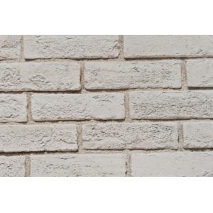 SGS White Faux Art Veneer Cultured Stone Brick 60x200mm