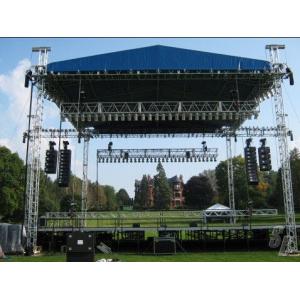 China Concert Used Truss Tower Outdoor Aluminum Stage Lighting Truss 400x400 Heavy Duty supplier