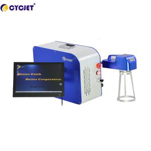 CYCJET 30W Handheld Laser Coding And Marking Machine For Tire Logo QR Code Printing