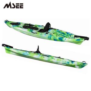 China Beginner Sit On Top Sea Fishing Kayak For 1 Person Seat Customized Color supplier