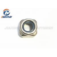 China 304 Stainless Steel Square Insert Nylon Lock Nuts For Locking Connector on sale