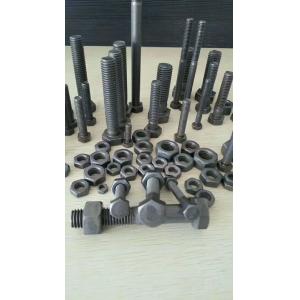 Mild Steel Hex Bolt And Nuts BSW Natural Finish Fastener Nut Bolt