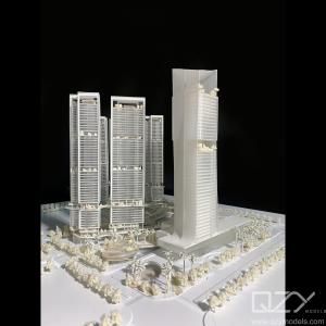 China ODM Impresión 3D Modelo arquitectónico Edificio HSA 1:1000 supplier