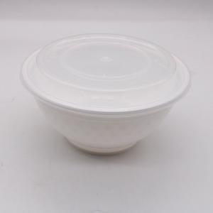 Disposable PP Plastic Takeaway Noodle Bowl Packing Lunch Bowl 36oz 42oz 50oz
