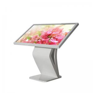 China Advertisement Multi Touch Surface Table , Full HD Touch Screen Desk Totem Kiosk supplier