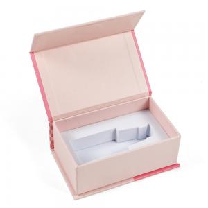 Black Cardboard Packaging Boxes For Women Perfume Fragrances with Foam Insert