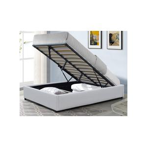 Foam Slats Modern Upholstered Bed Frame Work With Headboard Assembly Required