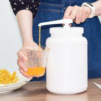 China 2500ml PE Container Sauce Honey Syrup Pump Dispenser Leak Proof For Kitchen on sale