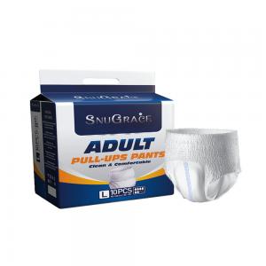 Hospital Home Nursing Care Wetness Indicator Disposable Panties Diaper for Adult Women