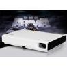 China Small Size LED Multimedia Projector Beamer , Commercial Led Hd 3d Projector wholesale