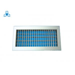 China Hvac System Wall Air Vent , Air Vent Diffuser Aluminium Egg Crate Grille supplier