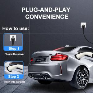 China IP65 22KW Home Charger Single Phase Type 2 32 Amp Car Charging Point supplier