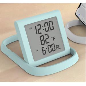 Customized Plastic Digital Alarm Clock With Modern Sunrise Alarm