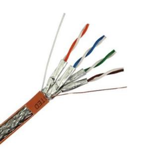 Standard Bare Copper Copper Cored Cable Cat6 Network Cable Fire Resistant