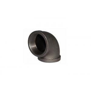 China Smooth Surface Malleable Iron Elbow Black Galvanized Pipe Fittings Eco Friendly supplier