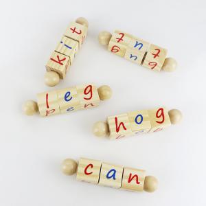 Alphabet Children Wooden Toys Blocks For Montessori Kindergarten Teaching