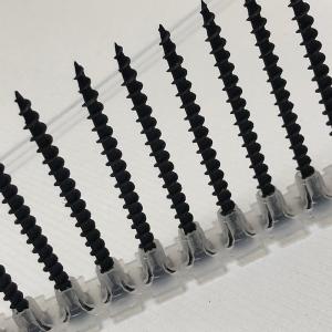 China Bugle Head Fine Thread Auto Feed Screws Collated Drywall 3.5 X 25mm With Plastic Tape supplier