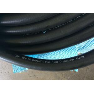 Flexible Gasoline Pump Hose , High Temperature Rubber Hose For Service Station Application