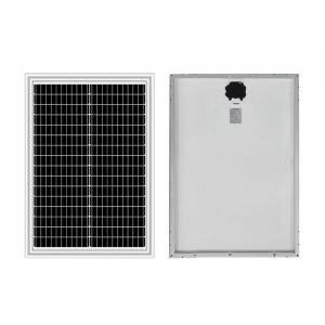 China PV Module 40W Glass Solar Panel Mono Photovoltaic Monofacial Solar Panel supplier