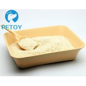 Easy Scooping Ultra Clumping Cat Litter / Eco - Friendly Tofu Cat Litter