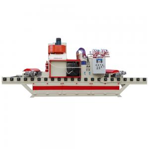 China LINSING Flamed Stone Finish Processing Machine for Chiseled Rough Picking Granite Slab supplier