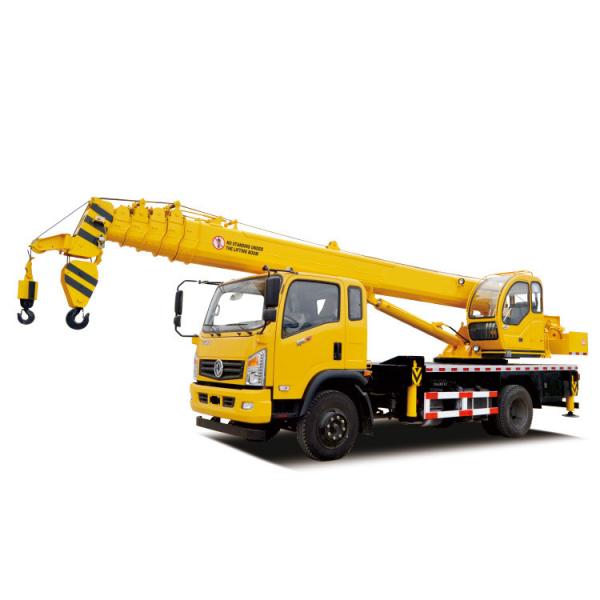 6 Ton Rated Loading Capacity Mobile Hydraulic Boom Heavy Lifting Crane with YUNNEI Engine