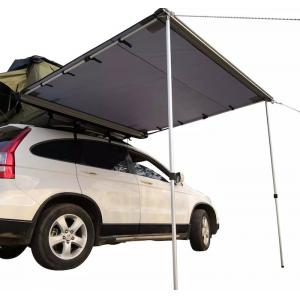 China Gray 420D Outdoor Roof Top Tent Car Side Awning Rooftop Pull Out Tent Shelter Shade Camping 140X200X200CM supplier
