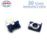 Toolless and Rotatable RJ45 Keystone Jack with 180 Degree Rotation for CAT6 Cables and High Speed Data