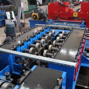 China GI Stainless Steel Cladding Cable Tray Manufacturing Machine Double Chain Drive supplier