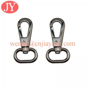 China jiayang nickle free and lead free plating bag accessory metal swivel snap hook supplier