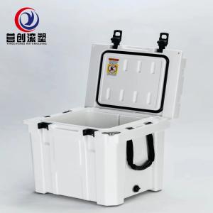 Handle Included Rotomolded Cooler Box With Lid And Tie Down Points