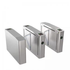 ISO Flap Barrier Gate Fingerprint Face Recognition RFID Reader Card Access Control Turnstile