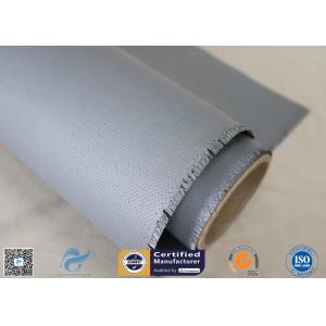 China 40/40g Satin Weave Flame Resistant Alkali Free Silicone Coated Fiberglass Fabric supplier