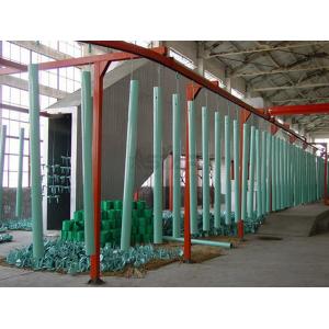 China Metal Tube Electrostatic Powder Coating Plant supplier