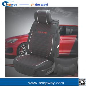 full leather anti-wrinkle wear non-slip Suede Fabric Car Seat Cover seat  cushion
