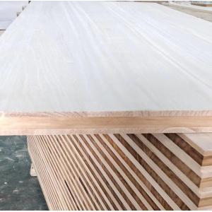 Solid Wood Door Material Paulownia Wood Board for Project Solution Capability