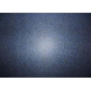 Navy Color Decorative Sound Absorbing Wall Panels , Recycled Pet Felt Panels