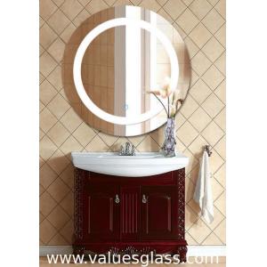 China Round Shaped LED Bathroom Mirrors Fashion Appearance With Anti Corrosion Function supplier