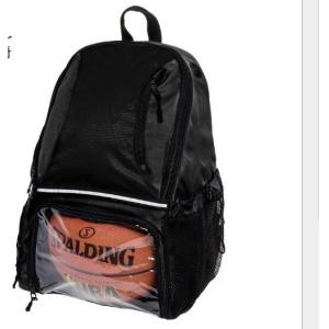 China Mochila De Baloncesto Personalizada Negra Con Compartimento Para Balones supplier