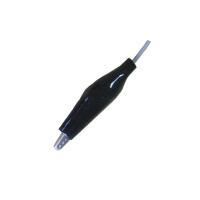 China Anti Corresion EEG Cable 1m Crocodile Clip Plug Black Cover For Eeg Equipment on sale