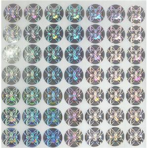 Mass Production Authentic Hologram Stickers UV Ink For Bottled Beverage