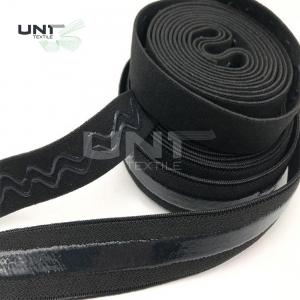China Nylon Silicone Bra Clothing Underwear Elastic Tape Shrink Resistant supplier
