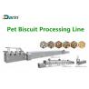 China Customized Color Dog Biscuit Making Machine , Pet Food Production Line wholesale