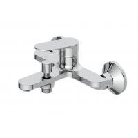 China Bathtub Mixer Tap Single Lever Bath Fitting Wall Mounted Surface-Mounted Bath Mixer Shower Fitting Chrome 1/2 Inch Showe on sale