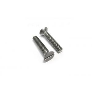 DIN963 Titanium MTB Bolts Slotted Countersunk Head Screws For Car Parts