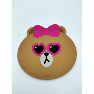 Bear Shape Silicone Cup Mat Pot Coaster High Temperature Resistant