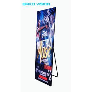 LED Advertising Player Portable Digital Signage Indoor LED Poster P2.5 Display For Mall Stores Advertising